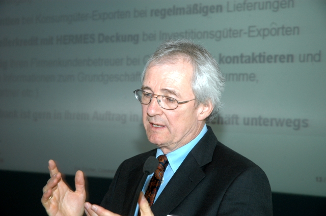 Wirtschaftstag des BVMW mit der Commerzbank Frankfurt am Main und dem Zentrum für Marketing des russischen Unternehmer – Verbandes RSPP, 05.09.2007 in Frankfurt/Main